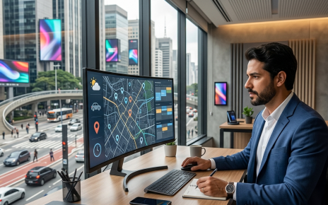 Profissional planeja compra programática de DOOH conectado a telas de mídia exterior